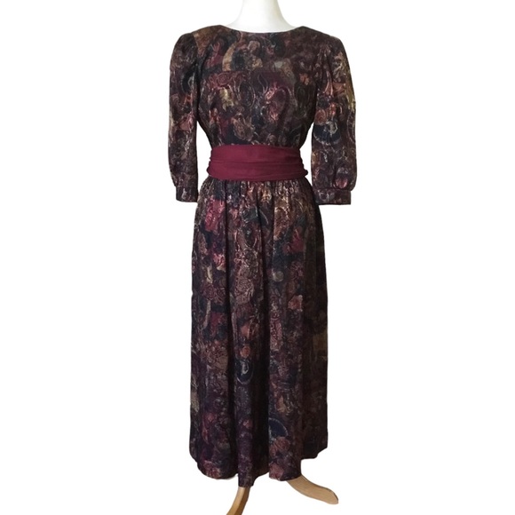 Lanz Originals Dresses & Skirts - RARE Vintage 80’s Lanz Originals Floral Paisley Cottagecore Maxi Dress